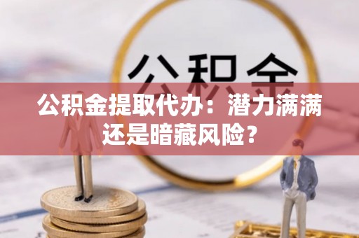 安远公积金提取代办：潜力满满还是暗藏风险？